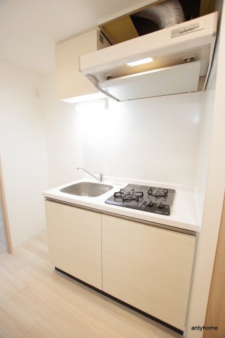 ワールドアイ難波南PORTA 仲介手数料無料のキッチン