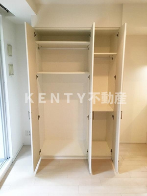 【収納】 | 品川イースト | 便利な収納スペースです