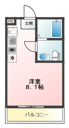 Ｇｌａｎｚ氷川町の間取り|間取りです。