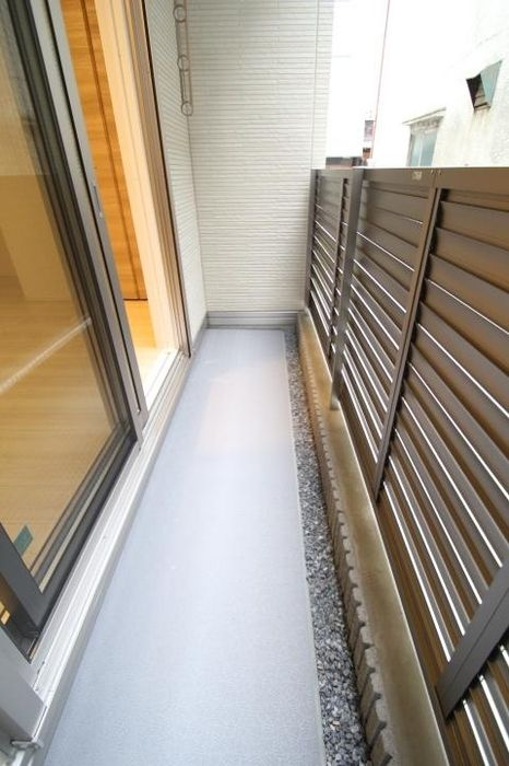 エクセリア昭和町のバルコニー