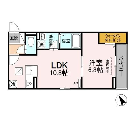 エクセリア昭和町の間取り