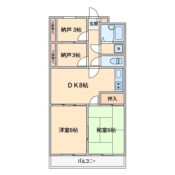 ＳＵＮＨＩＬＬＳ　Ⅰの間取り