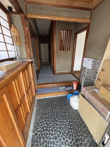氷川町Ｅ様邸の玄関
