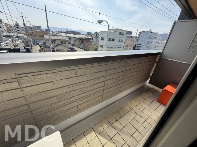 ベレオ安宅のバルコニー