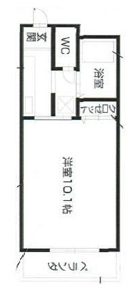 フィネス阿部の間取り