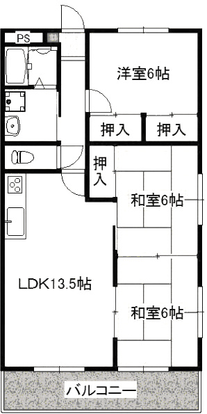グランステイツ松茂　の間取り
