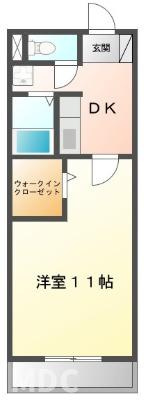 ファミール山城の間取り
