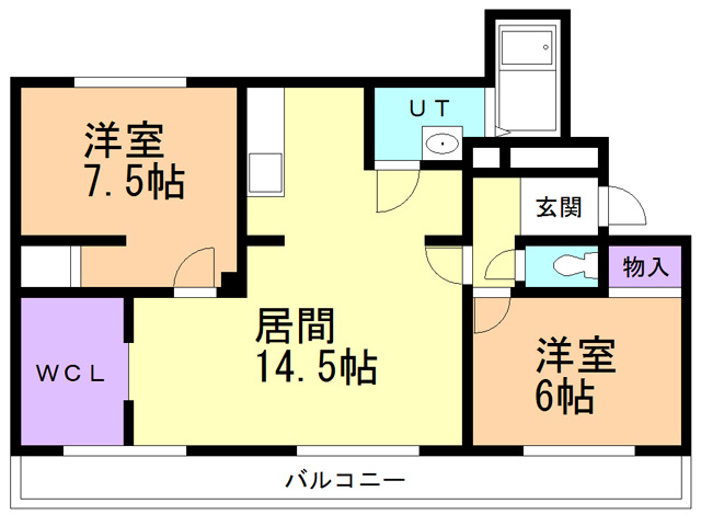 フォレストコートの間取り