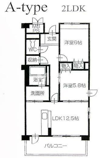 エスポワールの間取り