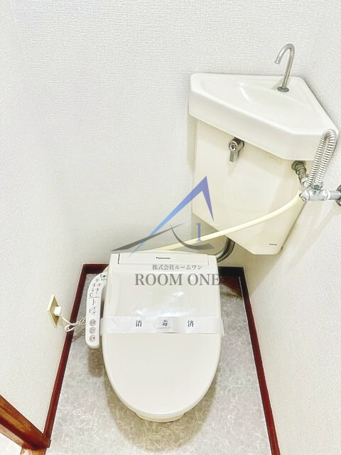 日のでアパルトマンのトイレ|トイレです。