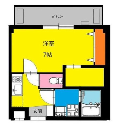 b'CASA浅草イーストの間取り