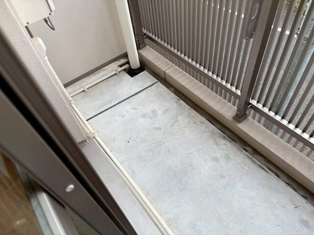 ボナール八王子のバルコニー