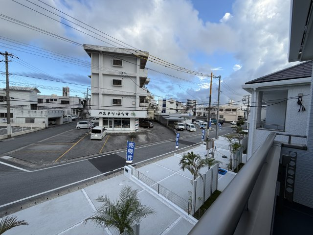 宜野湾市上原1丁目（全4棟）の展望|D号棟　眺望良好♪