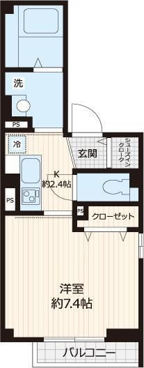 長寿ガーデンの間取り|間取りです。