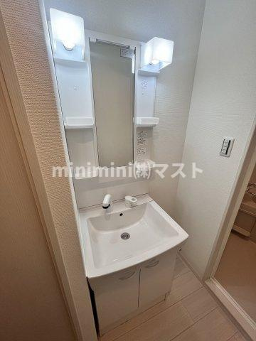 ソリティア弁天町の洗面所