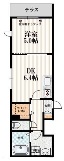 エクセルハイムの間取り|角部屋