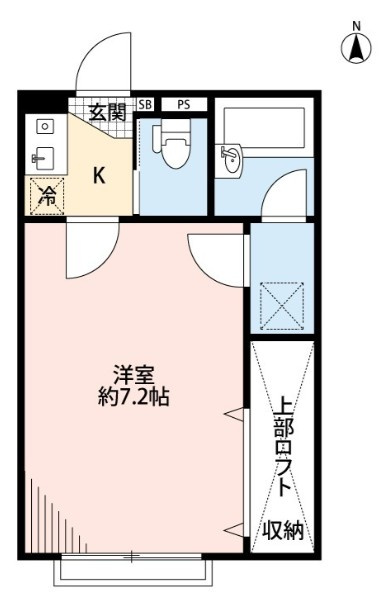 ヴァンテアンⅢの間取り