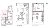 名古屋市熱田区三番町12-1【仲介手数料無料】新築一戸建て　３号棟の画像