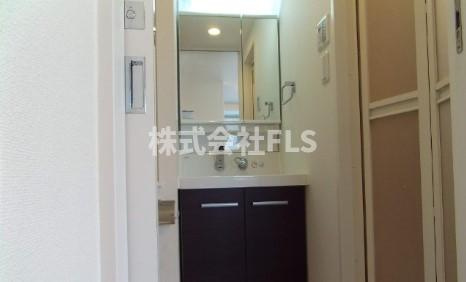 新宿区新小川町の賃貸マンションの洗面所|★人気の飯田橋駅近くの１DK！★来店不要でご案内★