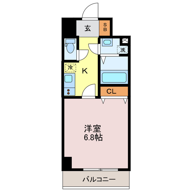MISTRAL姫路駅前Ⅳの間取り