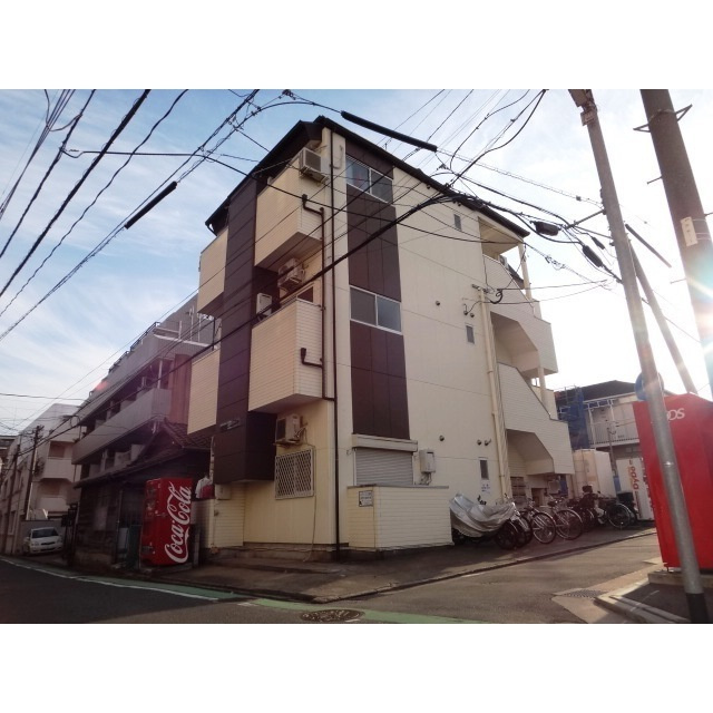 福岡市中央区今川１丁目の賃貸マンションの庭