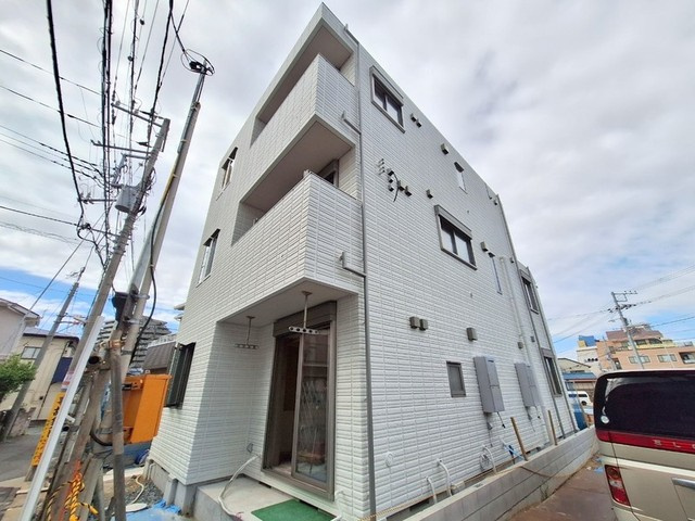 海神フラットの外観|★ペット共生★地震・火事に強い旭化成ヘーベルメゾン★