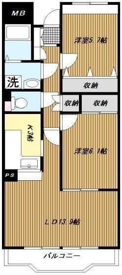 ピュアフィールド新横浜の間取り