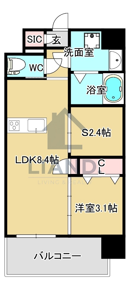 サードプレイス吉塚駅前　東吉塚小学校区の間取り|サードプレイス吉塚駅前