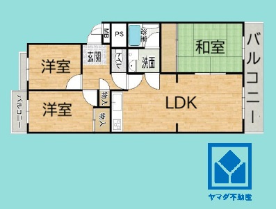 香枦園パークマンションの間取り