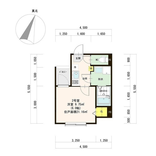 福岡市東区和白丘４丁目のアパート