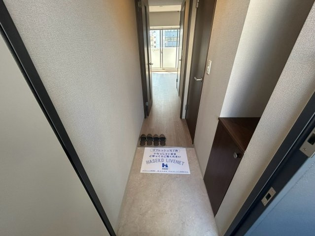 ArtizA西長堀のバルコニー
