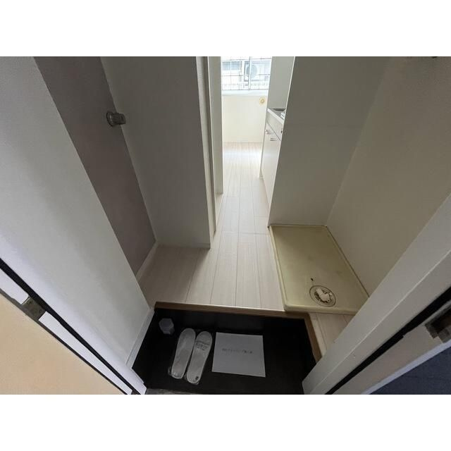 パンシオン南林間Ａ棟の玄関