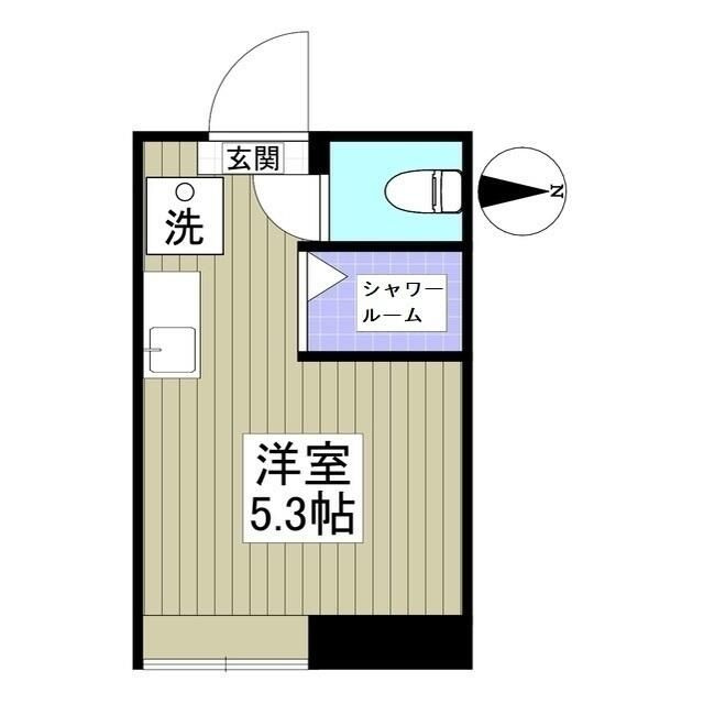 パンシオン南林間Ａ棟の間取り