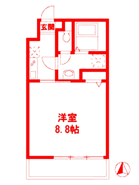 TRYM湘南台の間取り
