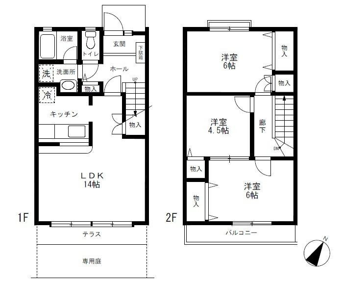もみの木プレイスの間取り