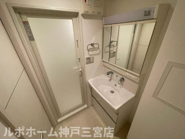 ボンニー元町の洗面所