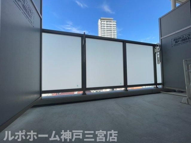 ボンニー元町のバルコニー