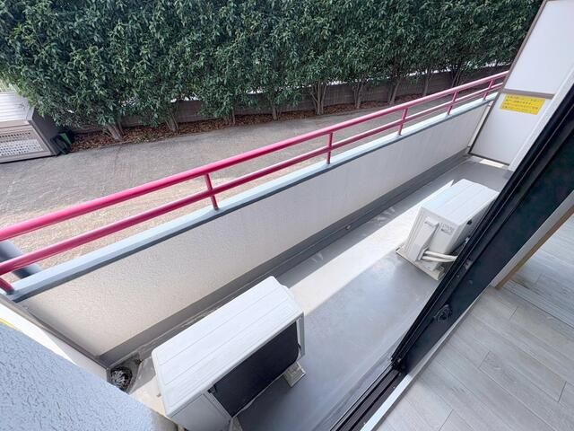 グリーンビル東中山第一のバルコニー