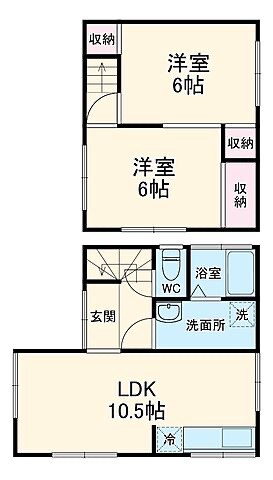知光院戸建の間取り