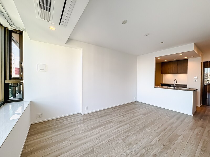千代田区三番町の賃貸マンションの居間・リビング