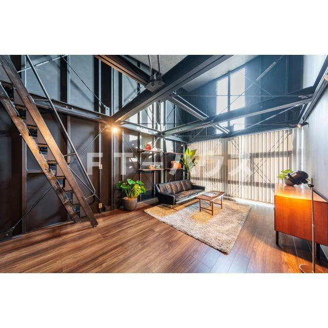 ＬＡＮＤ　ＢＡＳＥ　ＩＣＨＩＫＡＷＡ　Ａ棟の居間・リビング