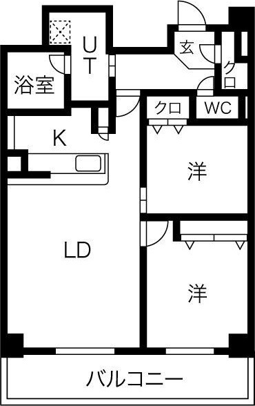アーバンパーク日吉(旧ロイジェント日吉Ⅱ)の間取り