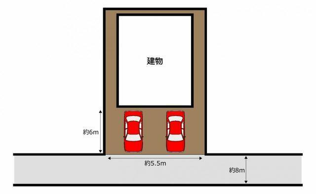 富士市中丸の中古一戸建|区画図