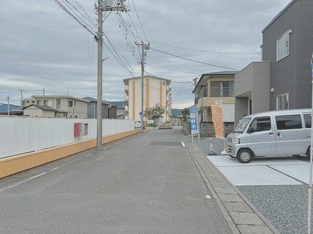富士市宮島の中古一戸建|前面道路