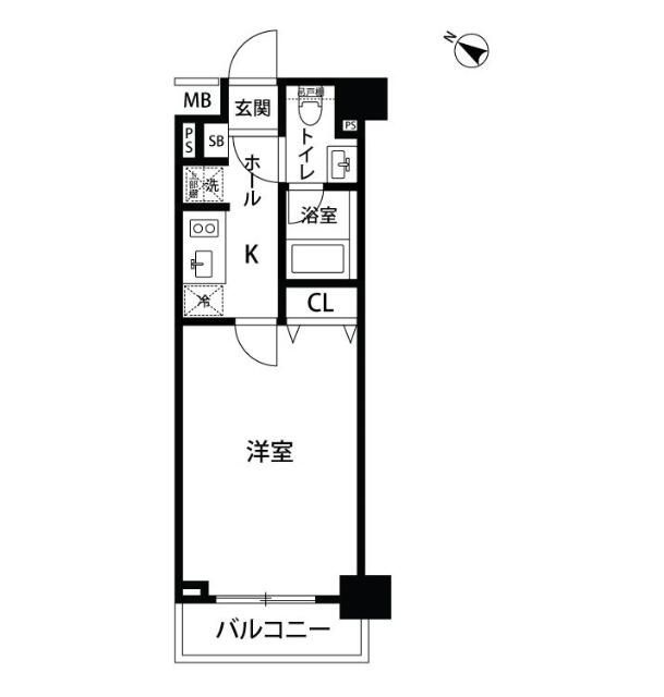 レヴィーガ板橋徳丸の間取り