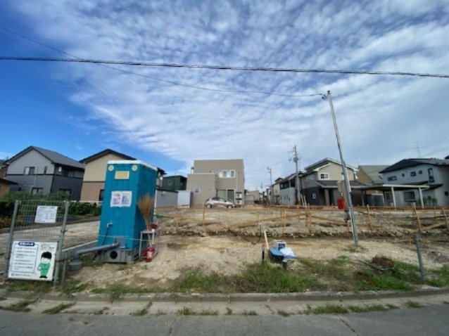 秋田市外旭川第8の前面道路含む現地写真|2026/9/18撮影