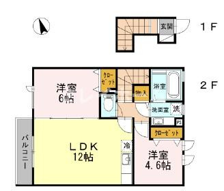 レジデンス　すずらんの間取り