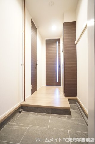 熊本市北区弓削４丁目の賃貸マンションの玄関