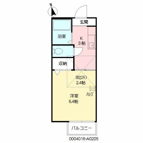ラ・ビアンコの間取り