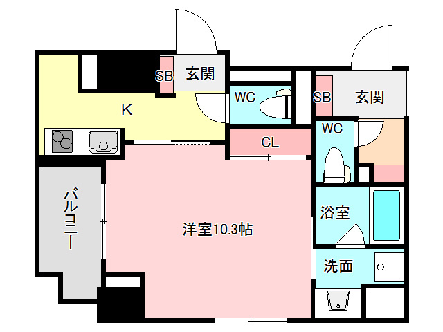シャンテ与力町